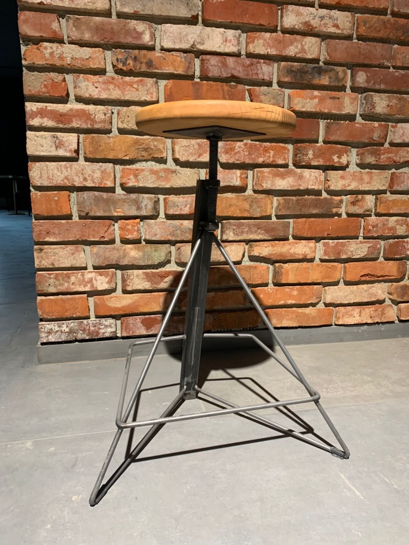 OUTLET Vintage Industrial Barhocker "Stainless"