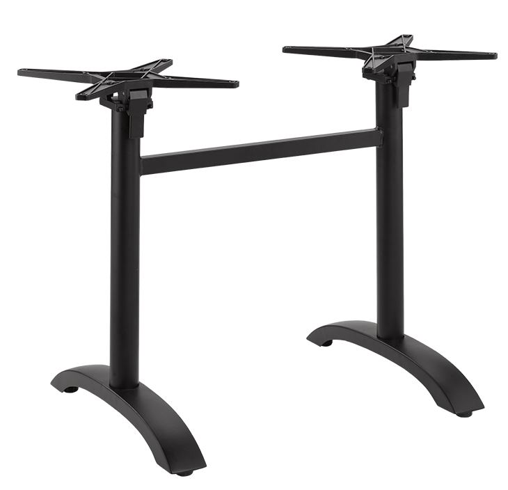 Outdoor Klappbar Tischgestell "Nandy double black"