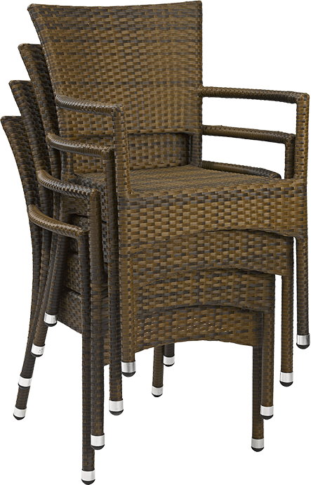 Outdoor Terrassen Stuhl "Magna burned"