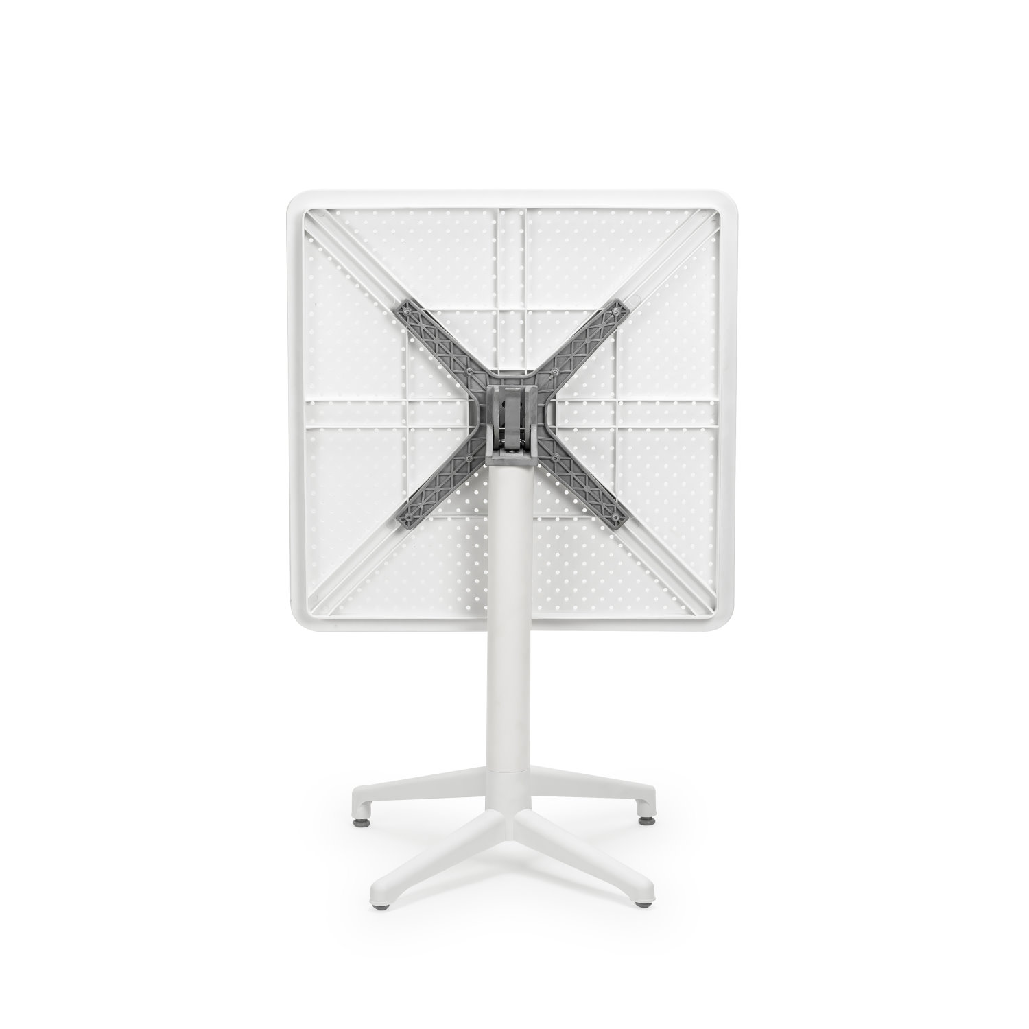 Outdoor Tischkombination "Moon" klappbar white