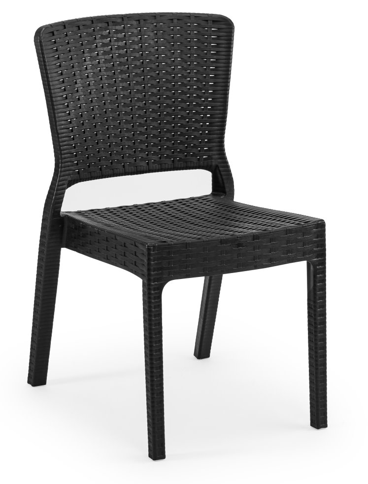 Outdoor Terrassenstuhl "Antares" black