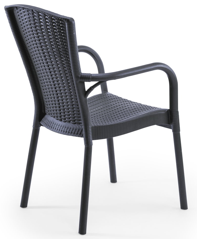 Outdoor Terrassenstuhl "Royal" anthrazit