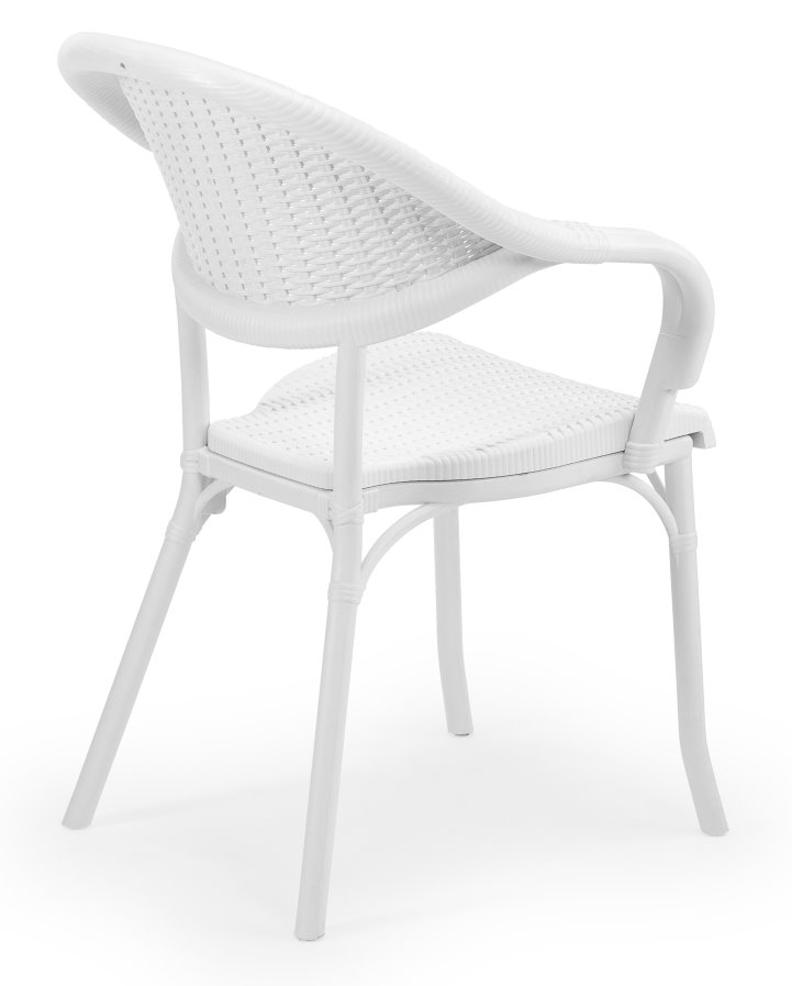 Outdoor Terrassenstuhl "Flash-R" white