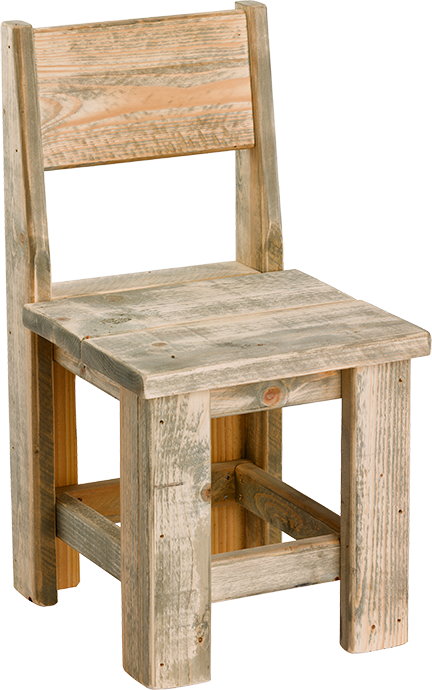 Bauholz Terrassen Stuhl "Natur 02"