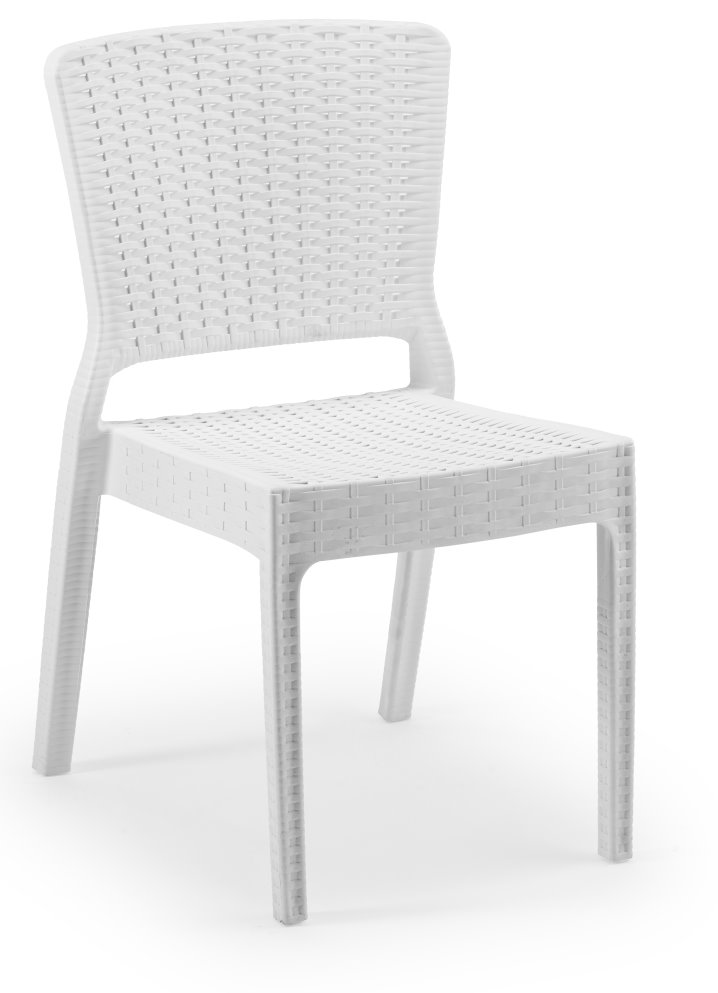 Outdoor Terrassenstuhl "Antares" white