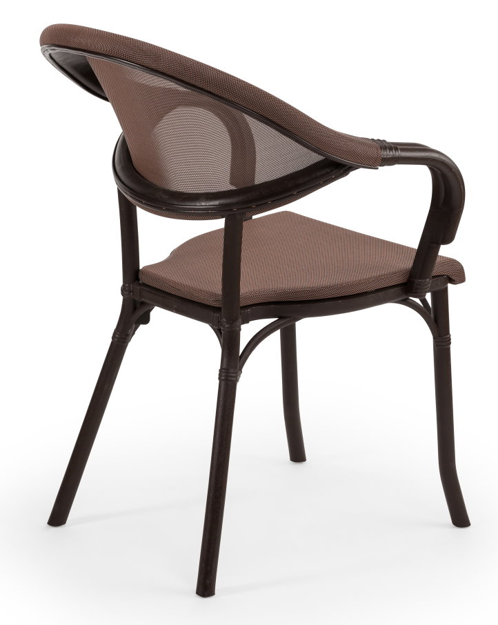 Outdoor Terrassenstuhl "Flash" brown wenge