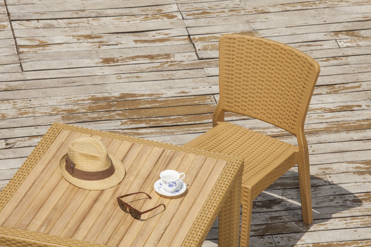 Outdoor Terrassenstuhl "Antares" anthrazit