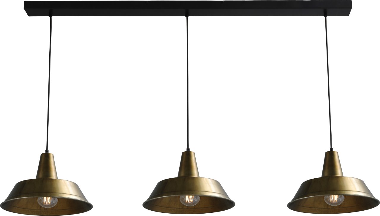 Hängelampe "Arkham" Ø 35 cm Schirm / 2546-130-3
