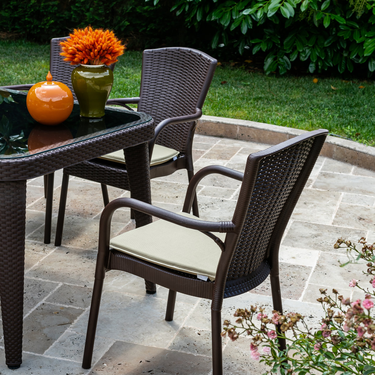 Outdoor Terrassenstuhl "Royal" wenge