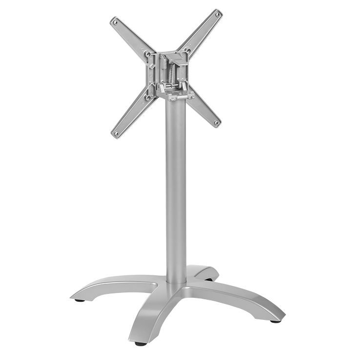 Outdoor Klappbar Tischgestell "Nandy single silver"