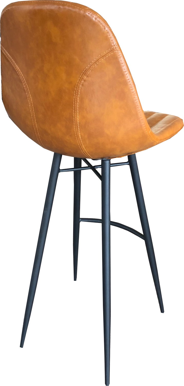 Vintage Metall Barhocker "Nero - Bar"