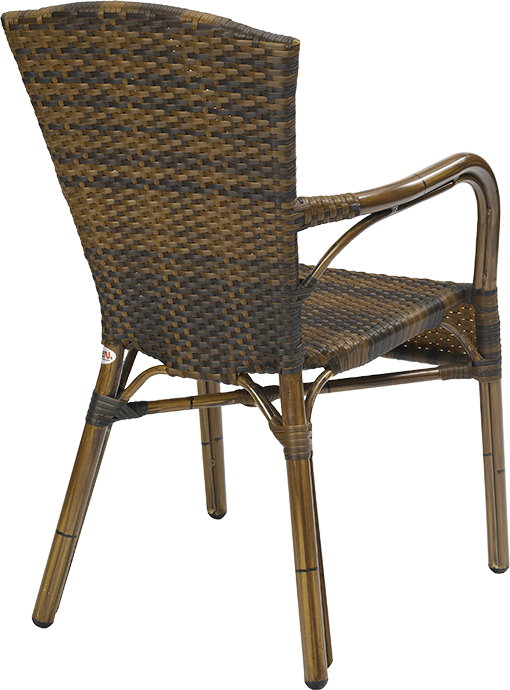 Outdoor Terrassen Stuhl "Massimo burned"