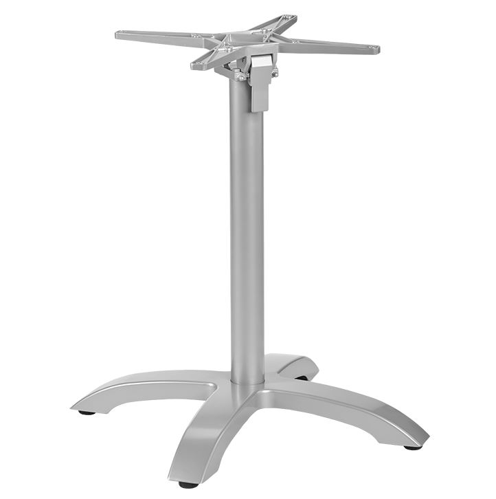 Outdoor Klappbar Tischgestell "Nandy single silver"