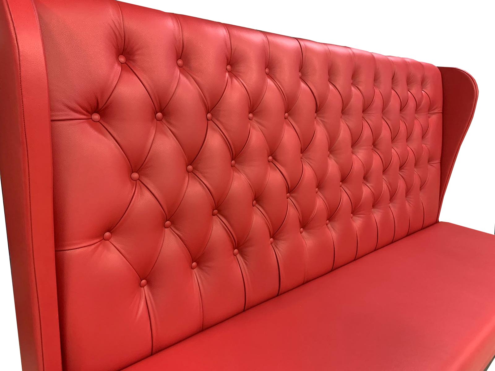 Flügelbank "Chesterfield" ab. 150cm Länge