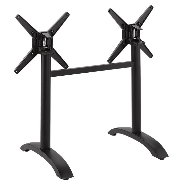Outdoor Klappbar Tischgestell "Nandy double black"