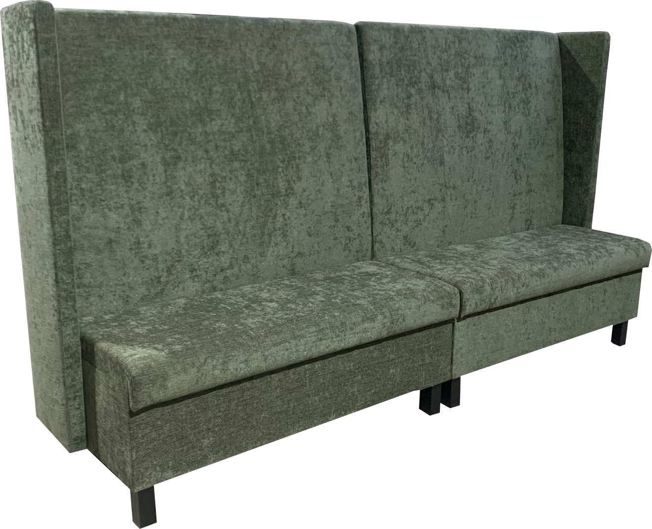 Flügelbank mit Füße "Angel" ab. 150cm Länge