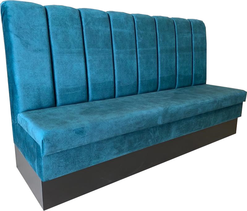 Banksystem mit Sockel "Butterfly" Polster blau