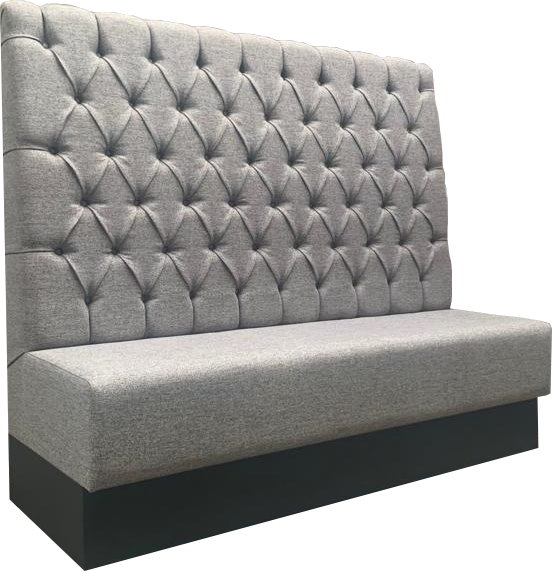 Banksystem mit Sockel "Chesterfield Kapitone High"