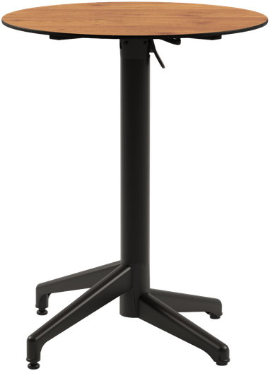 Outdoor Tischkombination "Moon-C" rund klappbar Compact Novacento