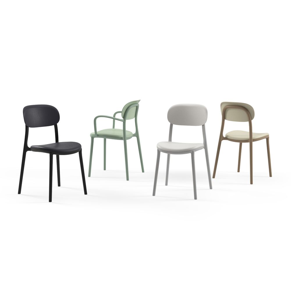Outdoor Terrassenstuhl "Alia-Arm" beige