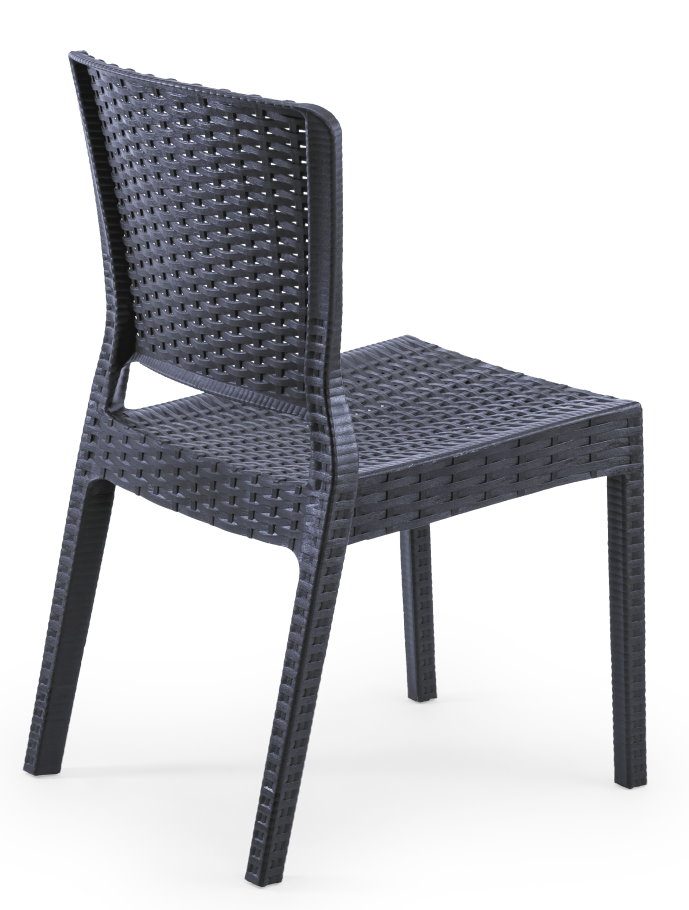 Outdoor Terrassenstuhl "Antares" anthrazit