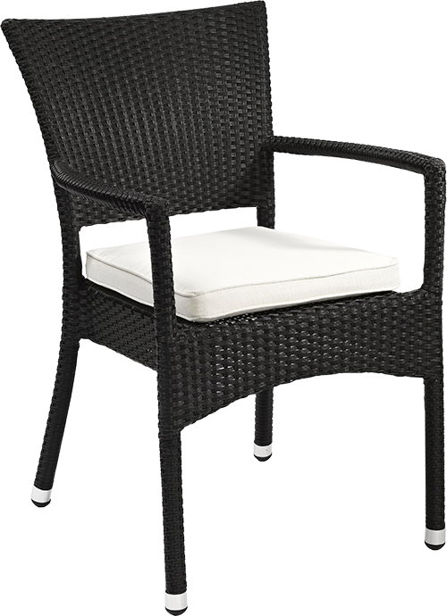 Outdoor Terrassen Stuhl "Magna schwarz"