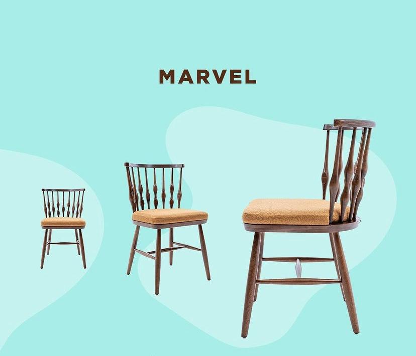 Gastronomie Holzstuhl "Marvel"